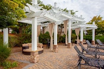 Poolside cabanas
